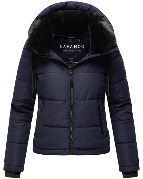 NAVAHOO Vinterjakke 'Mit Liebe XIV'  navy