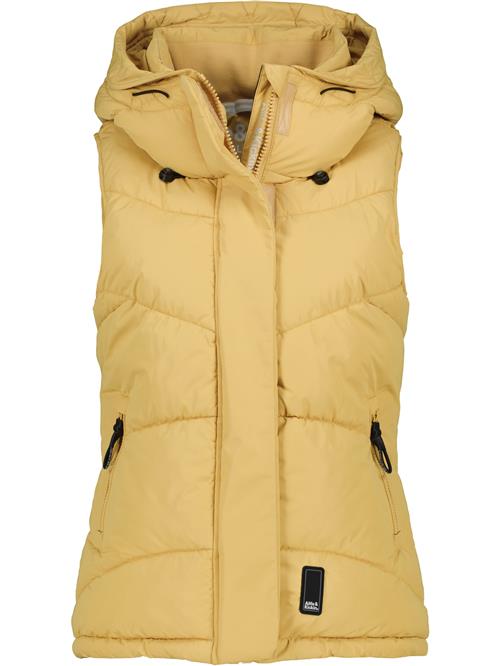 Alife and Kickin Vest 'JunisAK'  pastelgul / sort / hvid