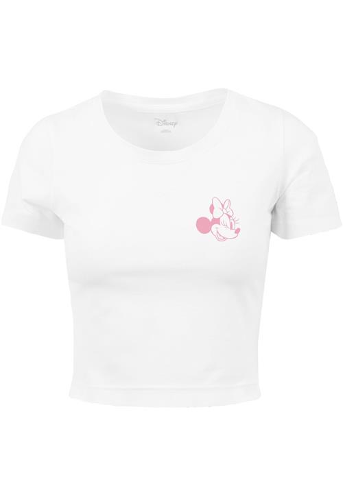 Merchcode Shirts 'Minnie Mouse Wink'  fuchsia / hvid