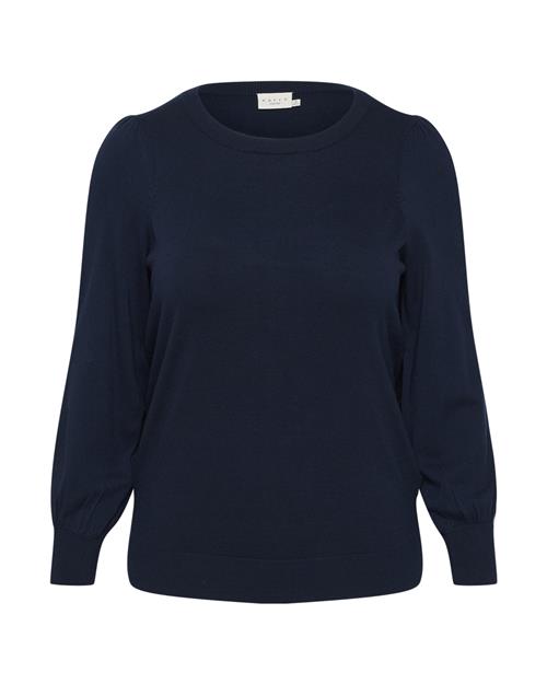 Se KAFFE CURVE Pullover 'Miana'  navy ved About You