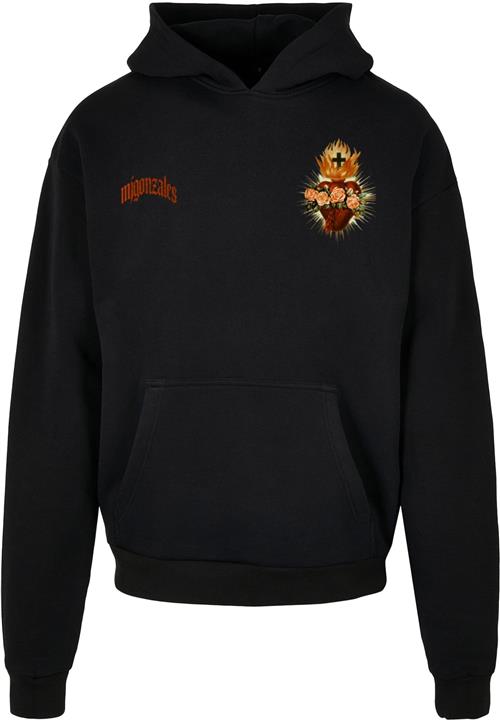 MJ Gonzales Sweatshirt 'Heart'  hummer / rustrød / brandrød / sort