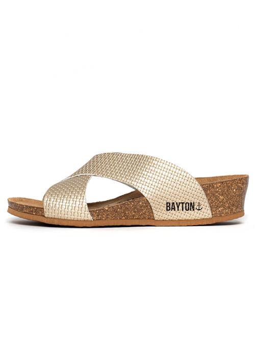 Bayton Pantoletter 'Marta'  guld