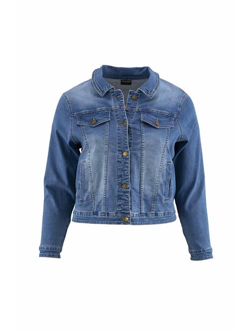 GOZZIP Overgangsjakke 'Maya '  blue denim