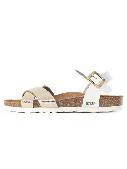 Bayton Sandaler  guld / sort / hvid