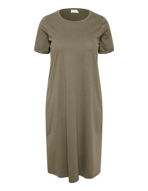 KAFFE CURVE Kjole 'Caline'  khaki