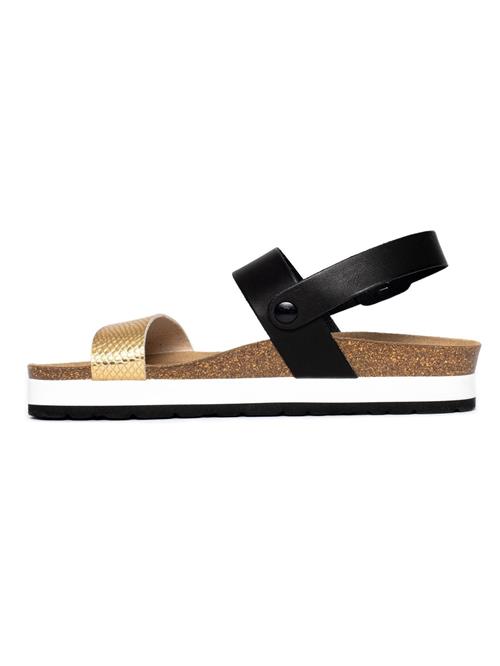 Bayton Sandaler 'Gladstone'  guld / sort