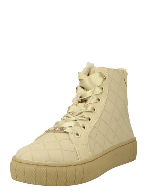 Se Dockers by Gerli Sneaker high  beige / guld ved About You