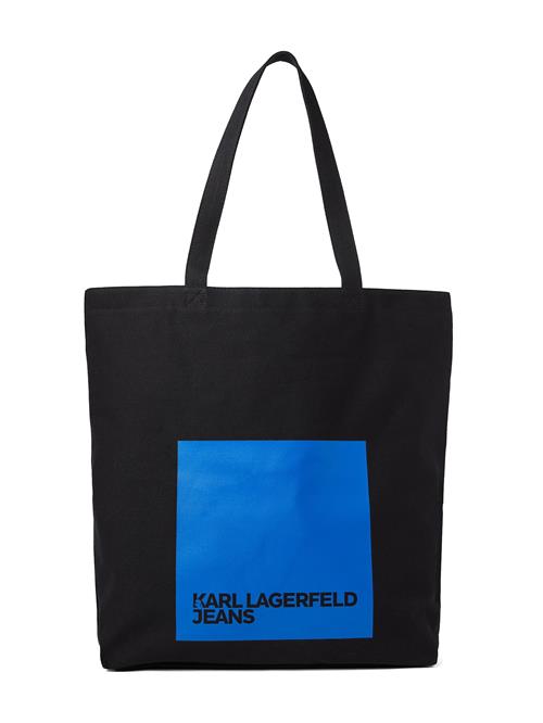 KARL LAGERFELD JEANS Shopper  blå / sort