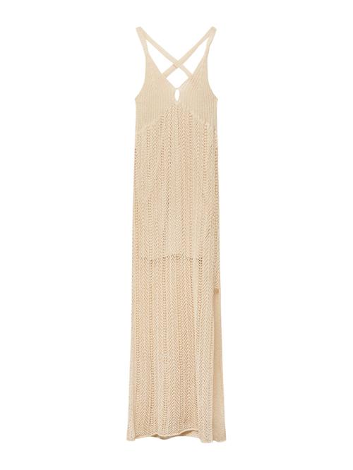 Pull&Bear Strikkjole  beige