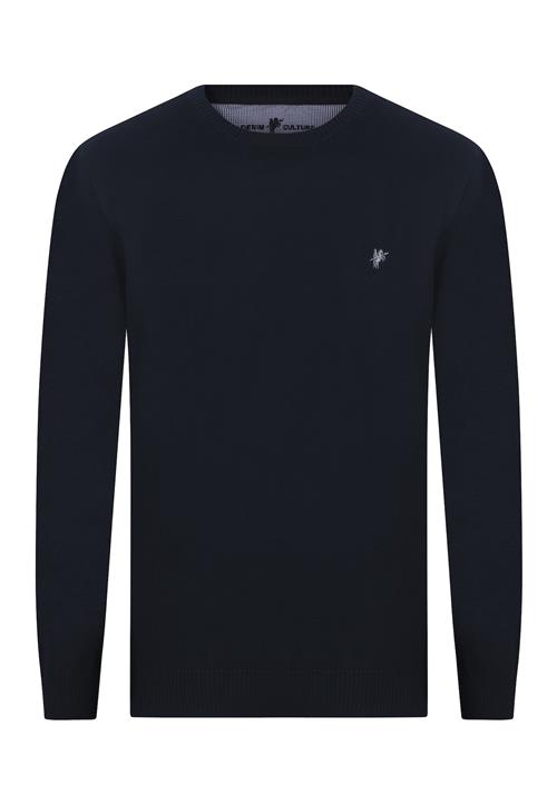 Se DENIM CULTURE Pullover ' NARCISO '  navy ved About You