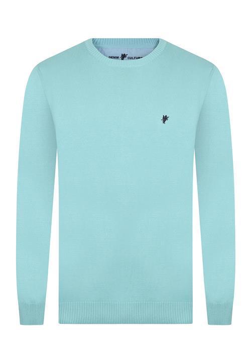 DENIM CULTURE Pullover 'NARCISO'  aqua