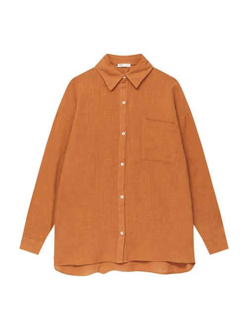 Pull&Bear Bluse  cognac