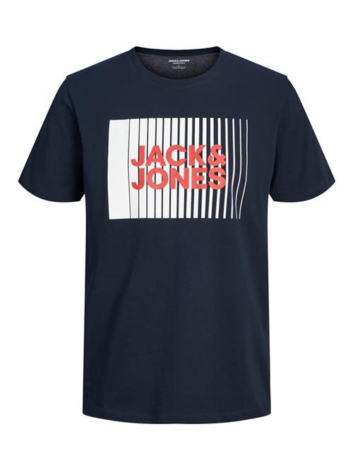 Se Jack & Jones Junior Shirts  blå / orange / hvid ved About You