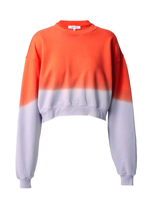 FRAME Sweatshirt  lilla / orangerød