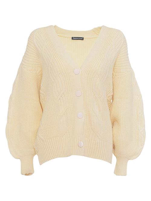 FRESHLIONS Oversized cardigan 'Huiza'  creme