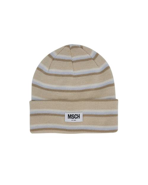 MSCH COPENHAGEN Hue 'Mojo'  creme / mørkebeige / beige-meleret / røgblå