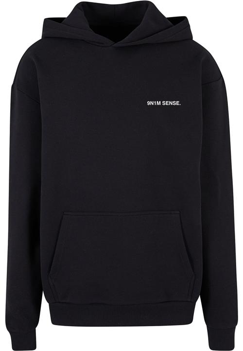 9N1M SENSE Sweatshirt 'Stronger'  sort / hvid