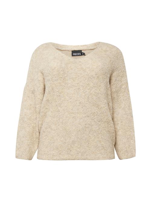 Se PIECES Curve Pullover 'FIKA'  beige ved About You