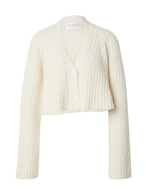 Se OH APRIL Cardigan 'Fia'  offwhite ved About You