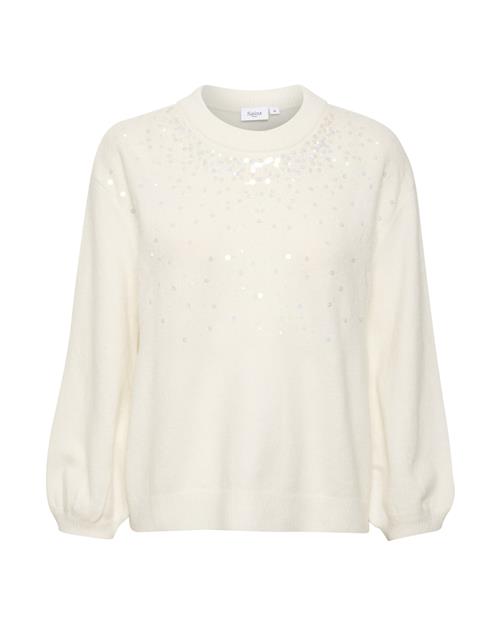 SAINT TROPEZ Pullover 'Barbel'  offwhite