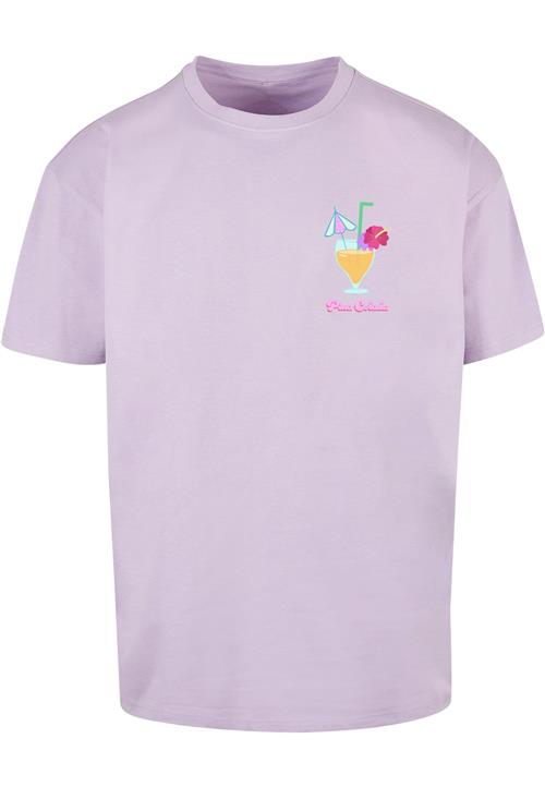 Merchcode Bluser & t-shirts 'Pina Colada'  blå / lyselilla / orange / pink