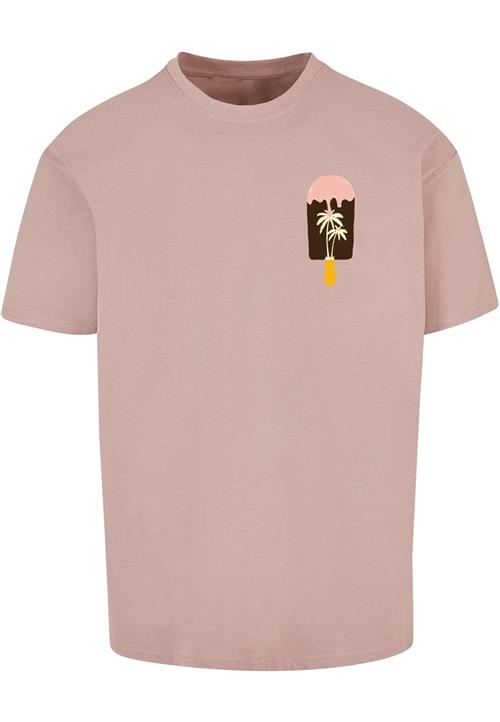 Merchcode Bluser & t-shirts 'Summer - Icecream'  orange / rosé / pudder / sort