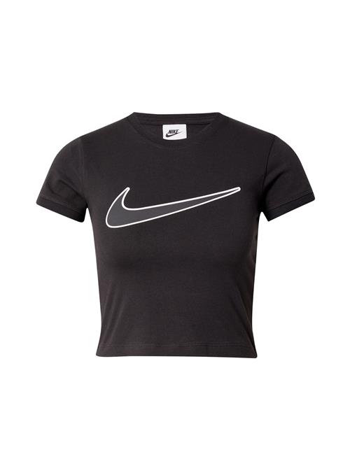 Nike Sportswear Shirts  sort / hvid