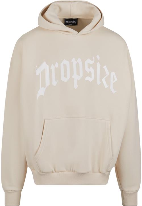 Dropsize Sweatshirt  beige / hvid