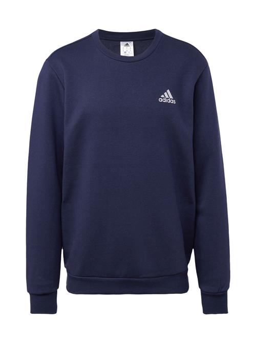 ADIDAS SPORTSWEAR Sportsweatshirt 'Essentials'  mørkeblå / hvid