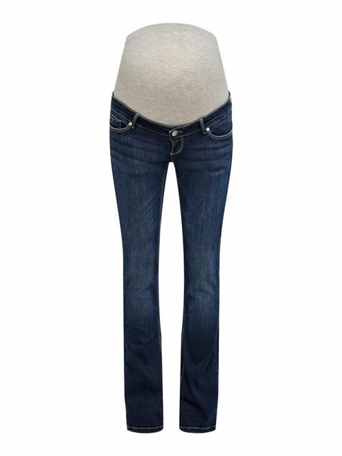 Se Only Maternity Jeans 'Paola'  blue denim / grå-meleret ved About You