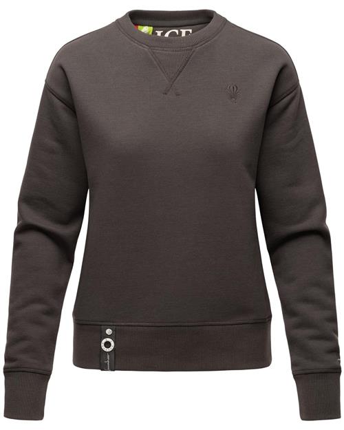 NAVAHOO Sweatshirt 'Zuckerschnecke'  mudderfarvet