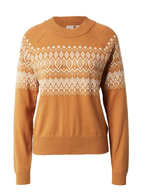 GAP Pullover 'FAIRISLE'  cognac / hvid