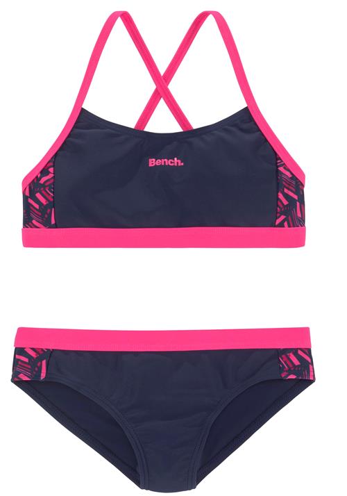 Se BENCH Bikini  navy / pink ved About You