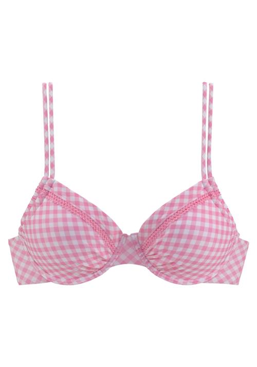 Se BUFFALO Bikinioverdel  pink / hvid ved About You