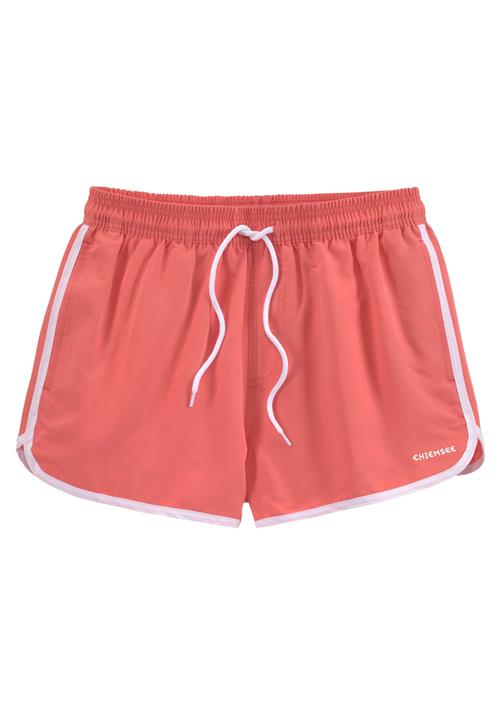 CHIEMSEE Badeshorts  melon / hvid