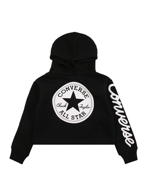 CONVERSE Sweatshirt  sort / hvid