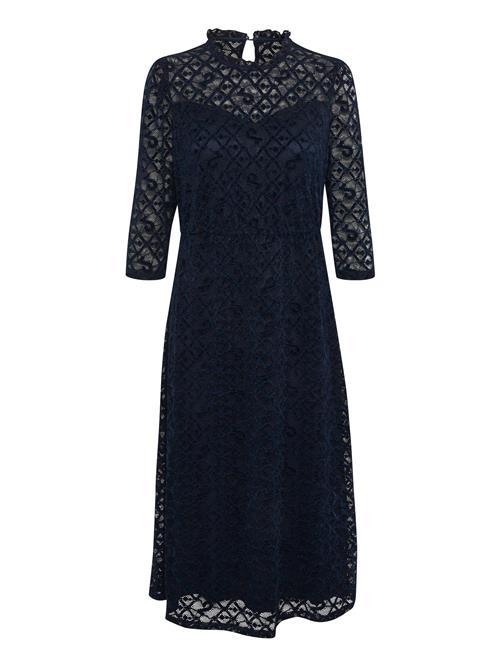 Se Cream Kjole 'Irene'  navy ved About You