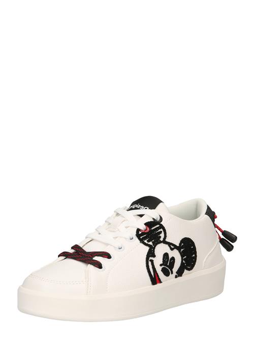 Desigual Sneaker low 'Fancy Mickey'  rød / sort / hvid