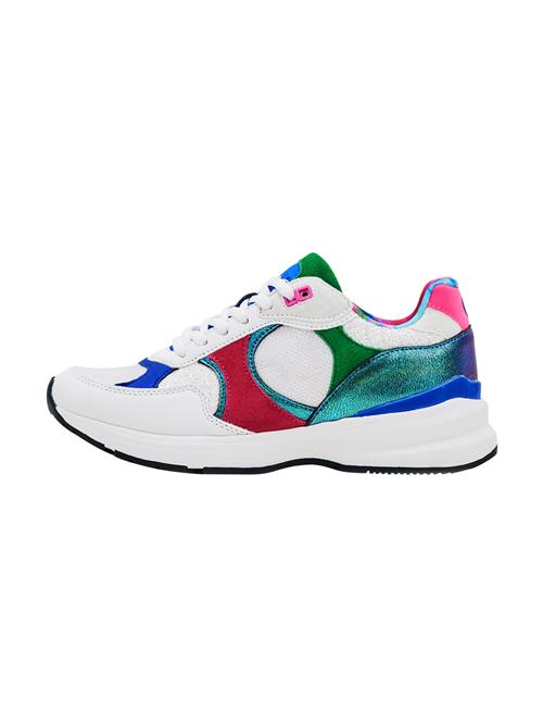 Desigual Sneaker low  blå / aqua / rød / hvid