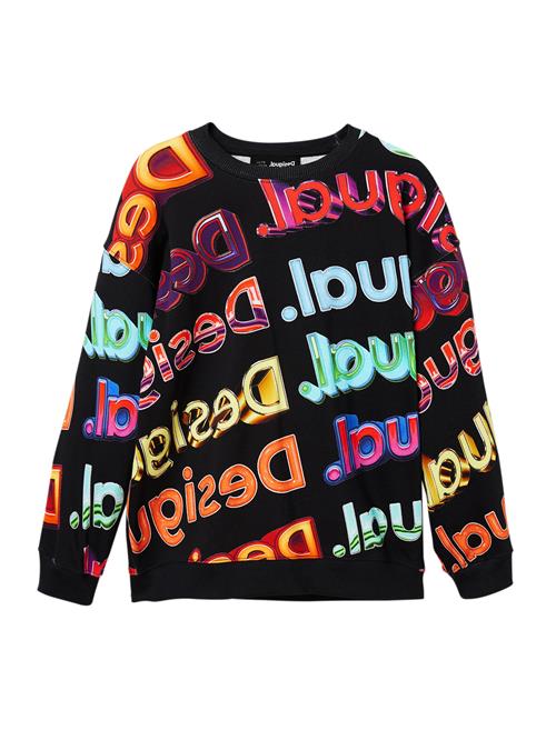 Desigual Sweatshirt  blandingsfarvet / sort