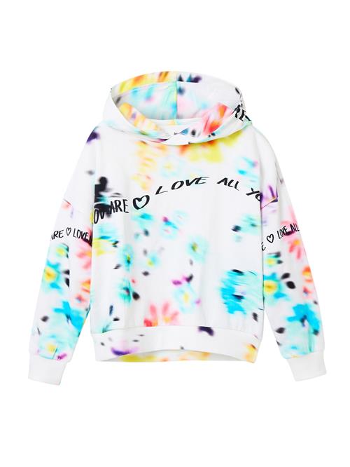 Se Desigual Sweatshirt  blå / gul / sort / hvid ved About You