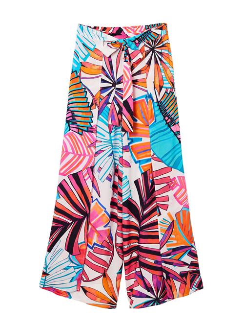 Desigual Bukser 'Puerto'  blå / orange / pink / hvid