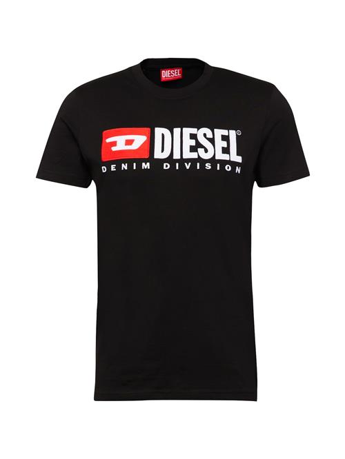 DIESEL Bluser & t-shirts 'Diegor'  rød / sort / hvid