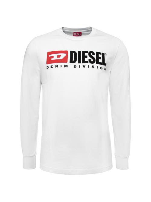 DIESEL Bluser & t-shirts  blodrød / sort / hvid