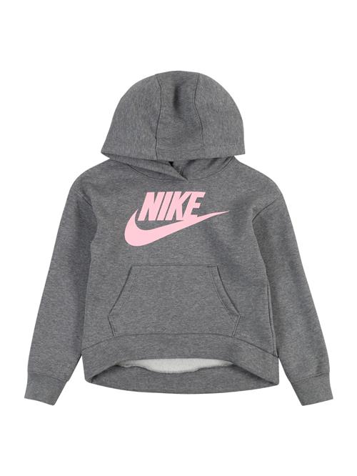 Se Nike Sportswear Sweatshirt 'CLUB FLEECE'  mørkegrå / lys pink ved About You