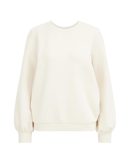 Se WE Fashion Sweatshirt  elfenben / offwhite ved About You