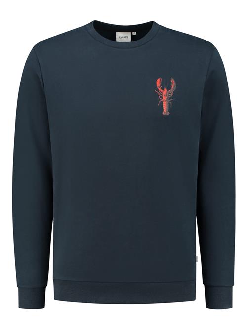 Se Shiwi Sweatshirt 'Lobster'  navy / rød ved About You