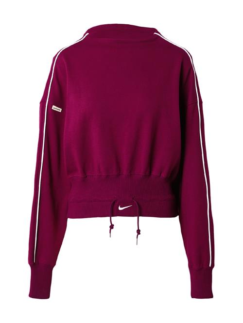 Nike Sportswear Shirts  vinrød / hvid