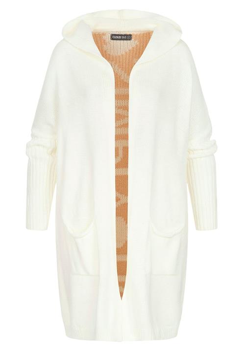 Cloud5ive Cardigan  sand / hvid