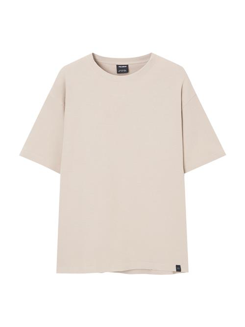 Pull&Bear Bluser & t-shirts  ecru / sort